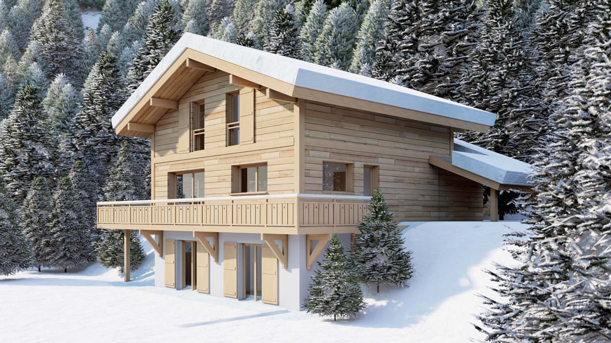 chalet à combloux, architecture par Cezembre Architecture, Sevrier