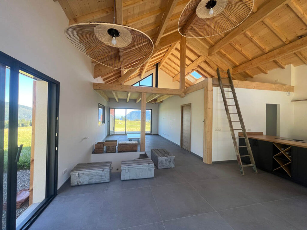 maison neuve bois annecy
