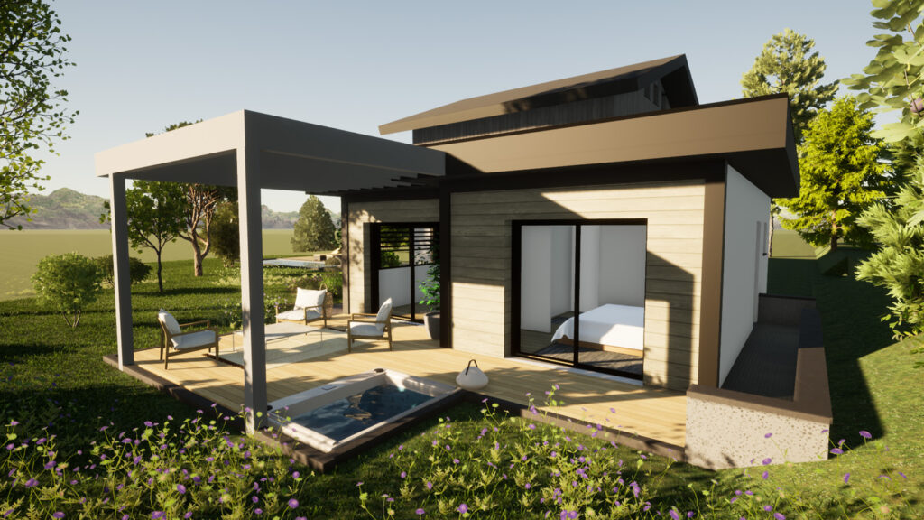 extension à menthon-saint-bernard par l'architecte Azzolin, Cezembre Architecture